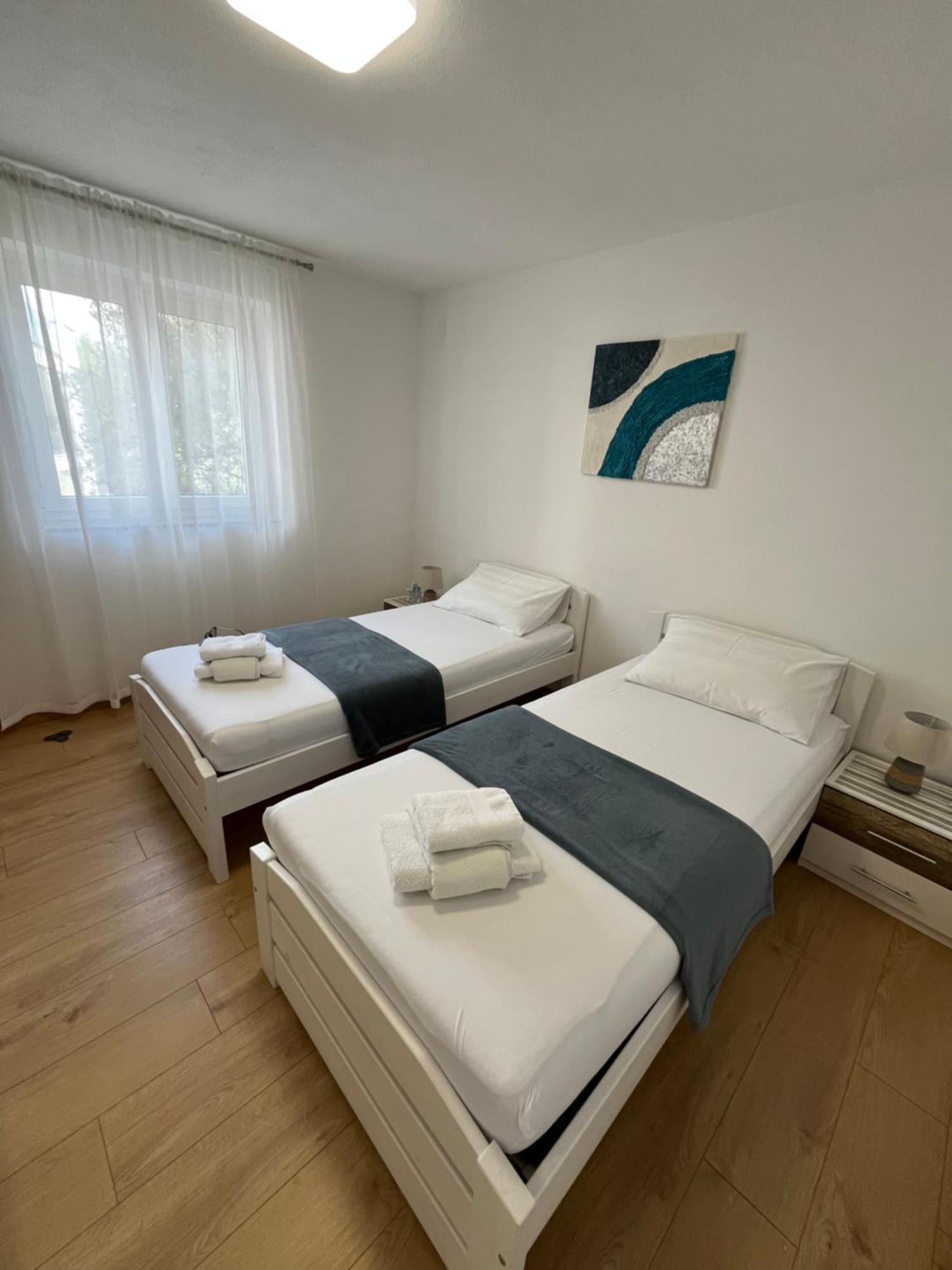 Apartment Miler Punat Bagian luar foto